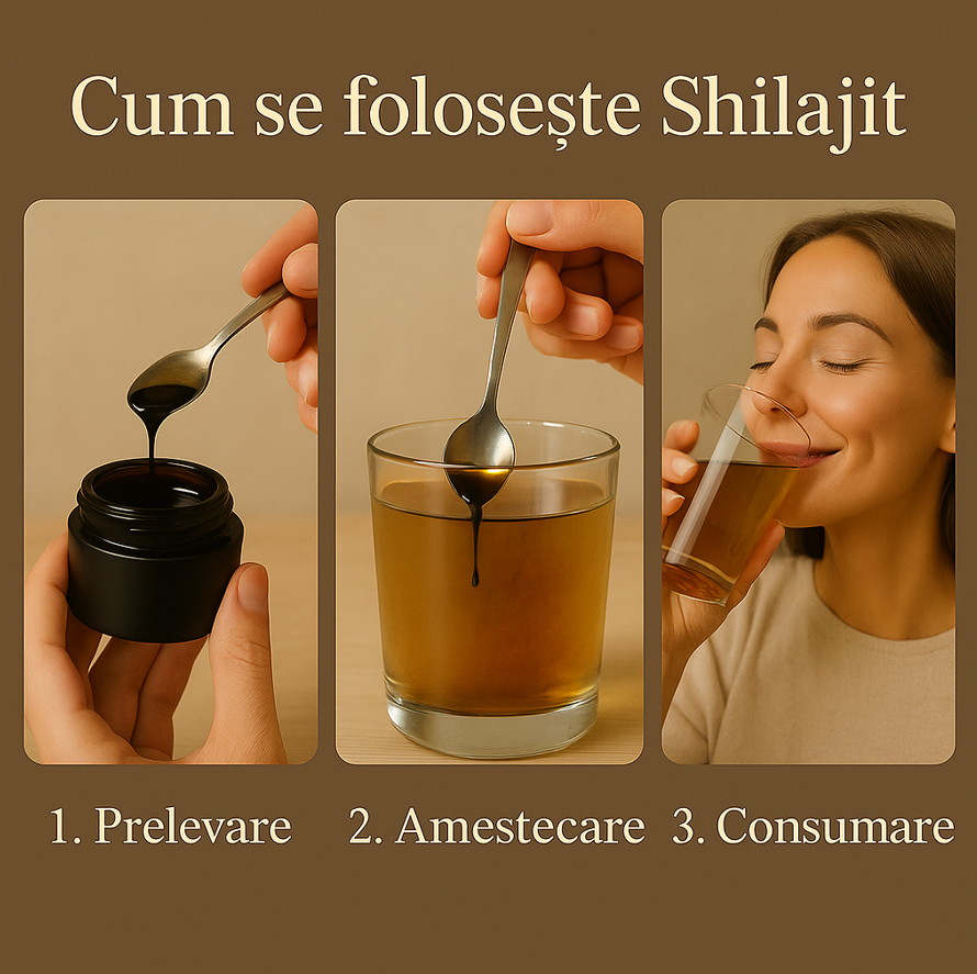 Shilajit┃Supliment Pentru Păr Premium